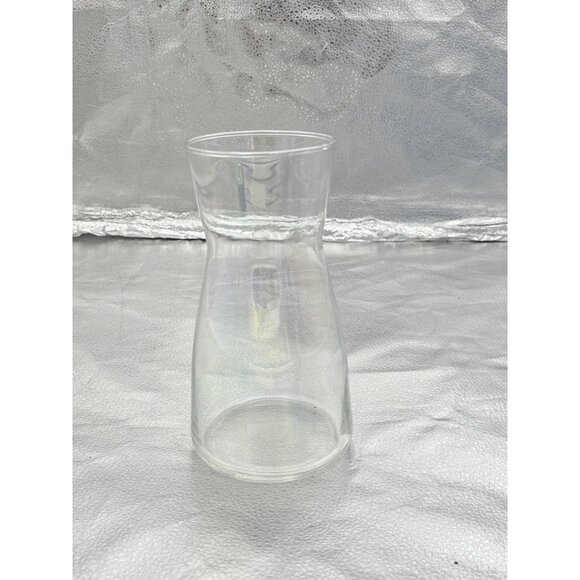 Wine‎ Carafe Vase Clear Glass Drink Pitcher Juice Classic Design 8” Pack of 2 - Picture 5 of 11